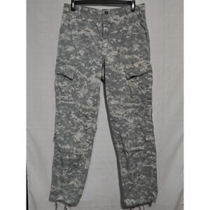 US Army ACU Digital Camo Pants Trousers MEDIUM LONG NSN 8415-01-585-9590 #O89o